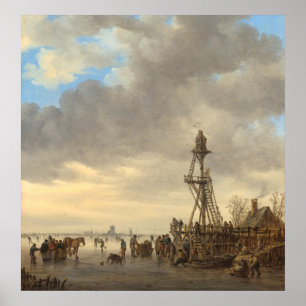 Observation Tower - Jan van Goyen Fine Art Poster