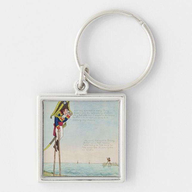 Observations Upon Stilts Key Ring (Front)