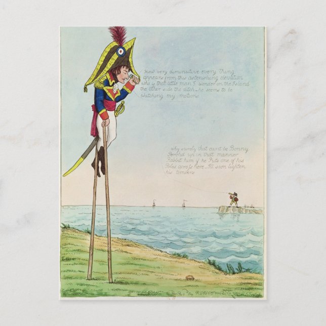 Observations Upon Stilts Postcard (Front)