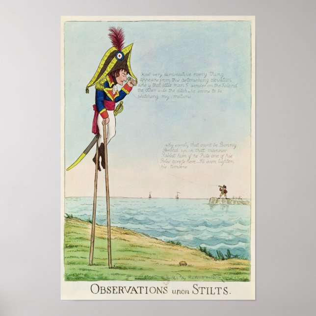Observations Upon Stilts Poster (Front)