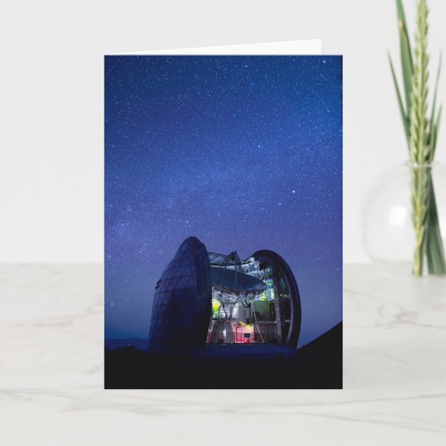 Observatory Cal Tech Submilimeter | Hawaii Card (Front)