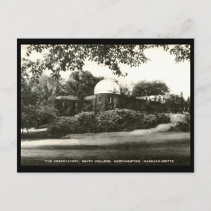 Observatory, Smith College, Northampton MA Vintage Postcard