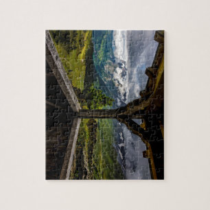 Observing The Grindelwald Valley And Swiss Alps Jigsaw Puzzle