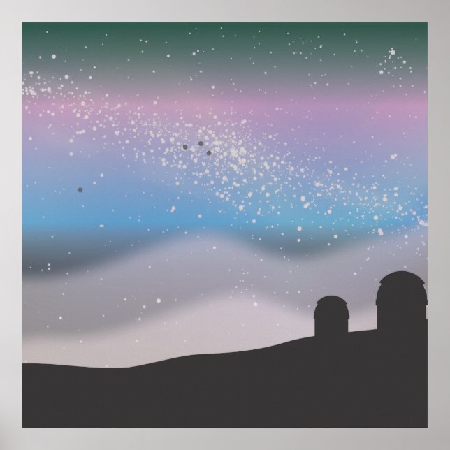 Observing the Stars Poster (Front)