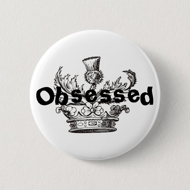 "Obsessed" Button (Front)