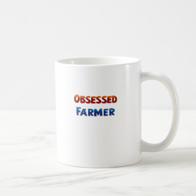 Obsessed Farmer Coffee Mug (Right)