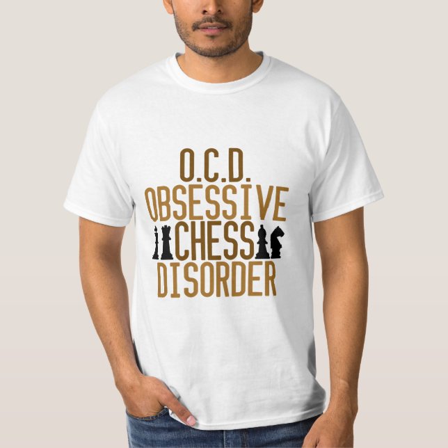 Obsessed with Chess T-Shirt (Front)
