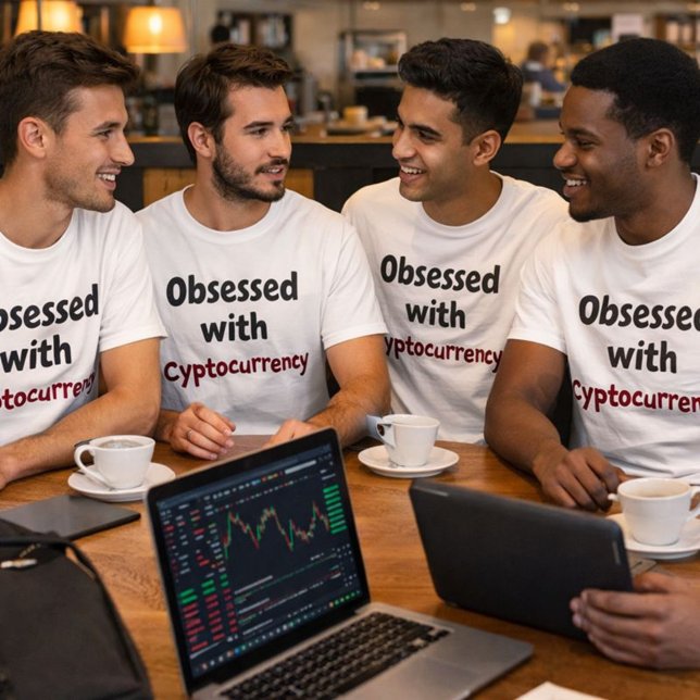 Obsessed with Cryptocurrency T-Shirt (Creator Uploaded)