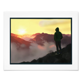 Obsession with Heights Photo Print