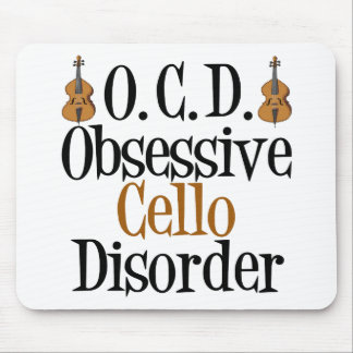 Obsessive Cello Disorder Mouse Pad