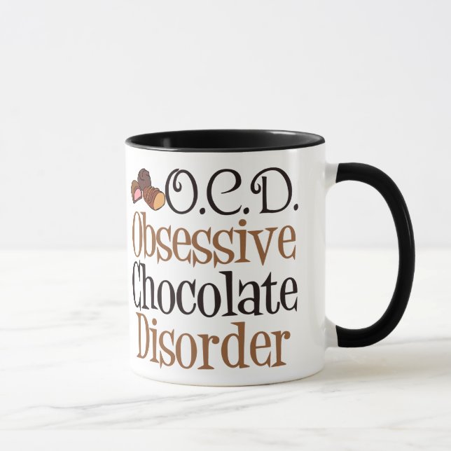 Obsessive Chocolate Disorder Mug (Right)