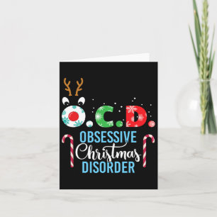 Obsessive Christmas Disorder! Reindeer Antlers Gif Card