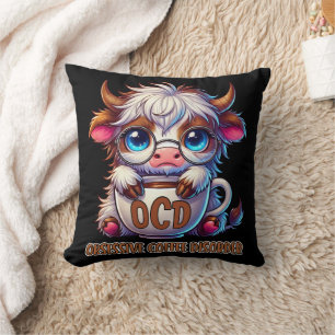 Obsessive Coffee Disorder  Cushion