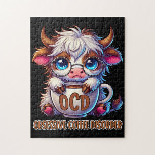 Obsessive Coffee Disorder  Jigsaw Puzzle
