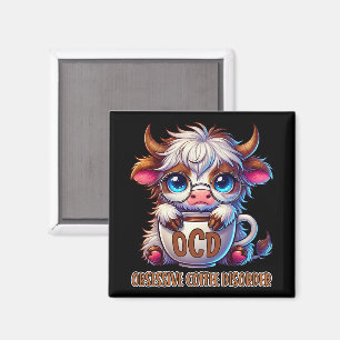 Obsessive Coffee Disorder Magnet