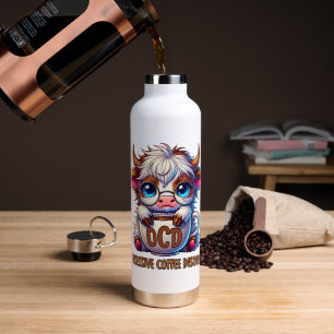 Obsessive Coffee Disorder  Water Bottle