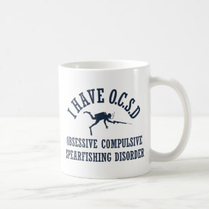 Obsessive Compulsive Spearfishing Disorder Coffee Mug