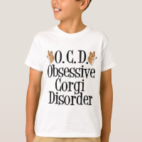 Obsessive Corgi Disorder Funny Kids