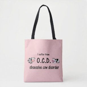 Obsessive Cow Disorder Tote Bag