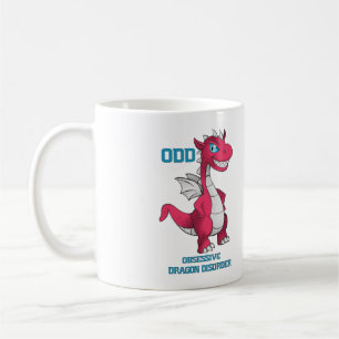 Obsessive Dragon Mug Red