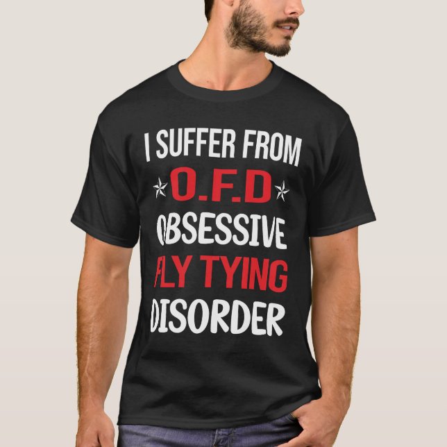 Obsessive Fly Tying T-Shirt (Front)