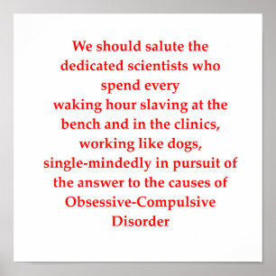 obsessive joke poster