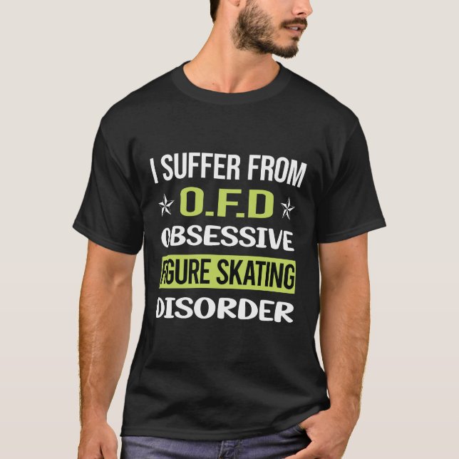 Obsessive Love Figure Skating T-Shirt (Front)