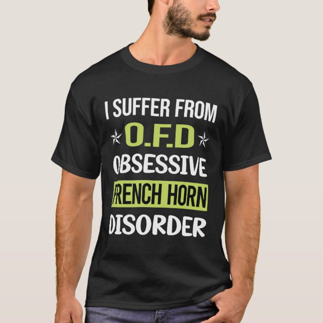 Obsessive Love French Horn T-Shirt (Front)