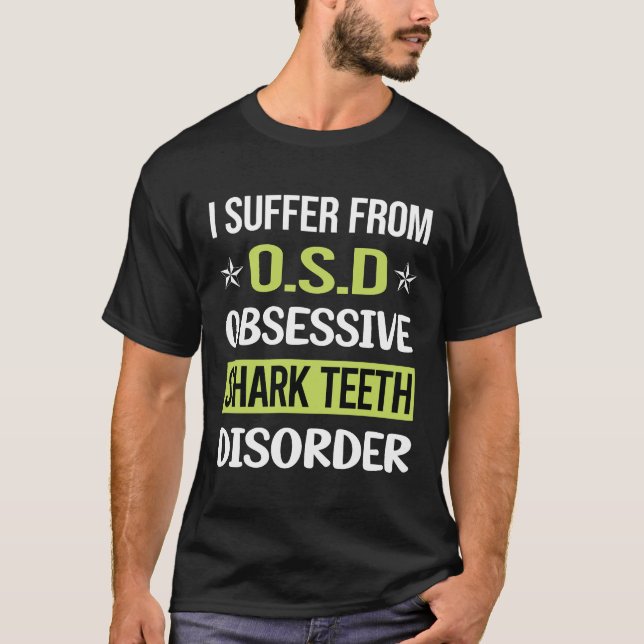 Obsessive Love Shark Teeth T-Shirt (Front)