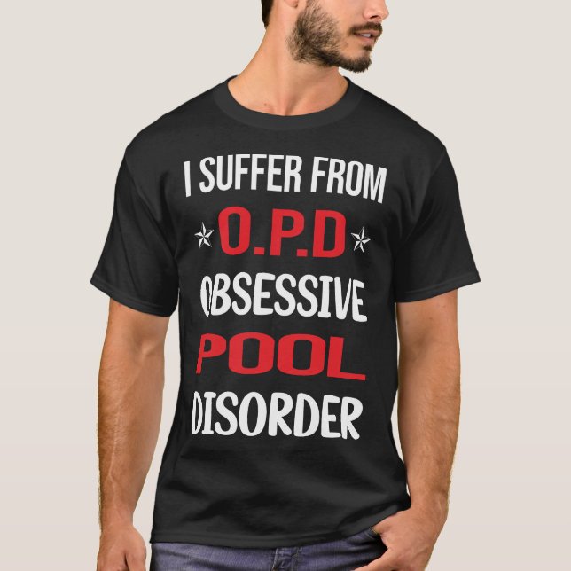 Obsessive Pool T-Shirt (Front)