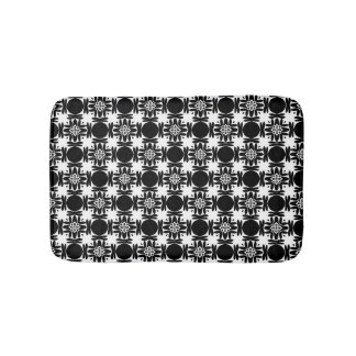Obsidian Medallion Bath Mat