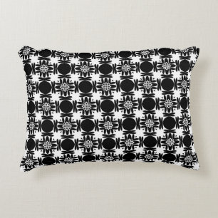 Obsidian Medallion Decorative Cushion