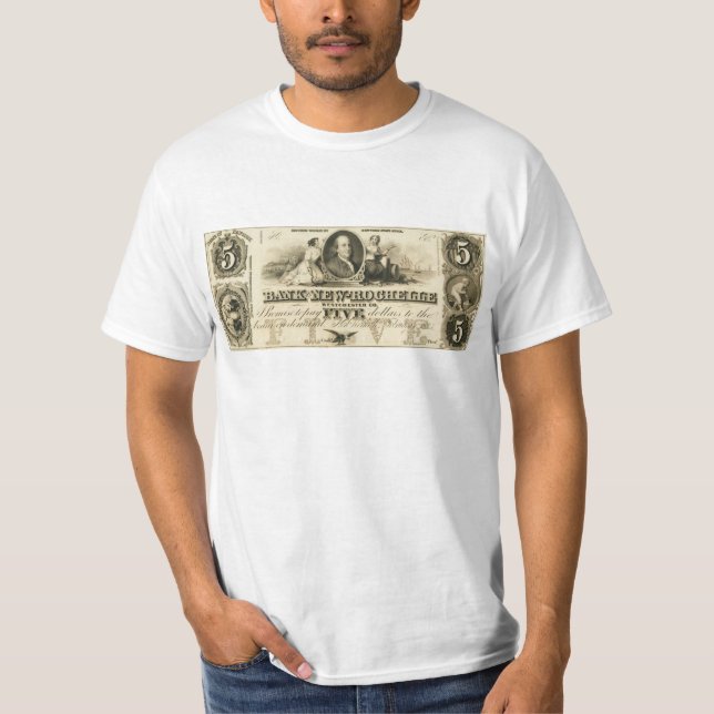 Obsolete Currency Fan T-Shirt (Front)