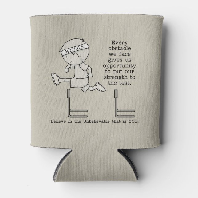 Obstacles Can Cooler (Front)