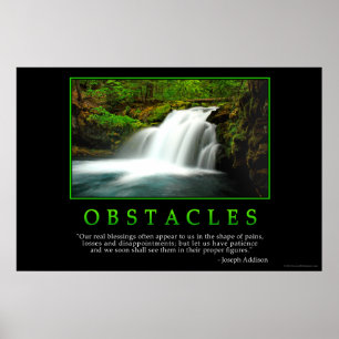 Obstacles Poster