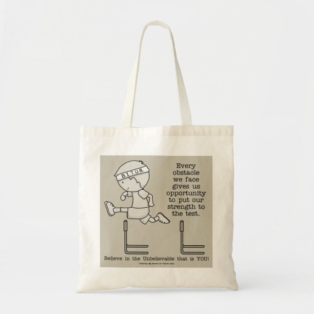Obstacles Tote Bag (Front)