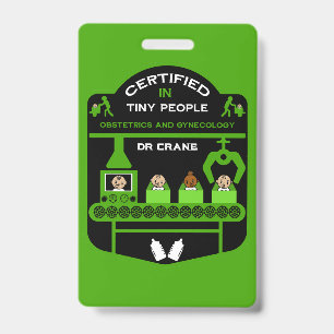 Obstetrician Appreciation And Thank You gift ID Badge