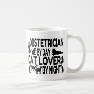 Obstetrician Cat Lover Coffee Mug