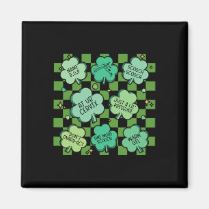 Obstetrician Gynaecologist Obgyn Nurse Saint Patri Magnet