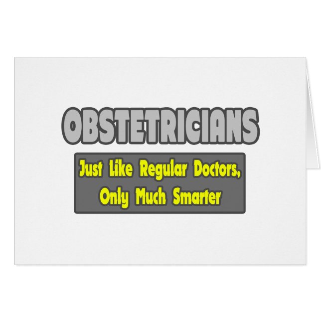 Obstetricians...Smarter (Front Horizontal)