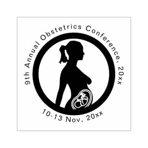 Obstetrics & Gynaecology Medical Conference Rubber Stamp