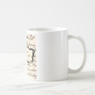 Obstinate, headstrong girl! coffee mug