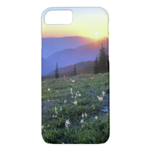 Obstruciton Point Sunset, Olympic NP, WA, USA iPhone 8/7 Case