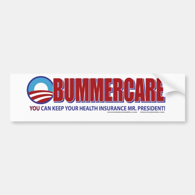 Obummer Care Bumper Sticker (Front)