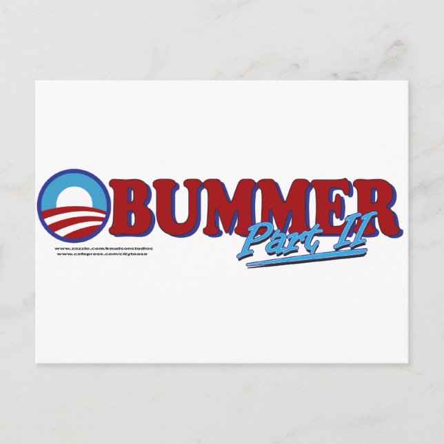 Obummer Part 2 Postcard (Front)