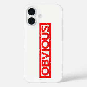 Obvious Stamp iPhone 16 Case