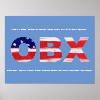 OBX Flag Text And Towns