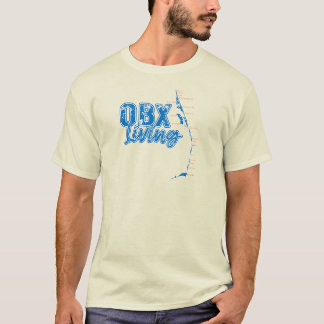 OBX Living in Water and Sun T-Shirt (Front)