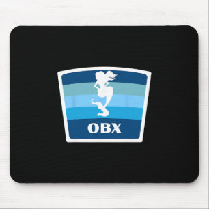 Obx North Carolina Nc Mermaid Outer Nks Vacation Mouse Pad
