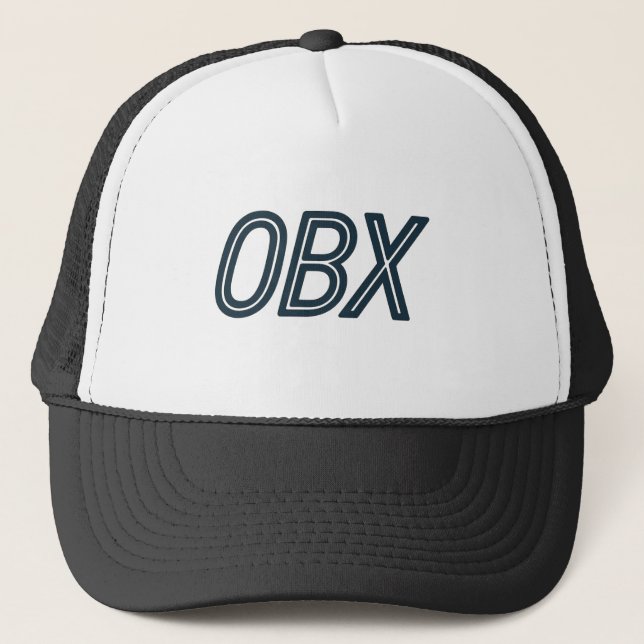 OBX Outer Banks North Carolina Travel Design – Trucker Hat (Front)